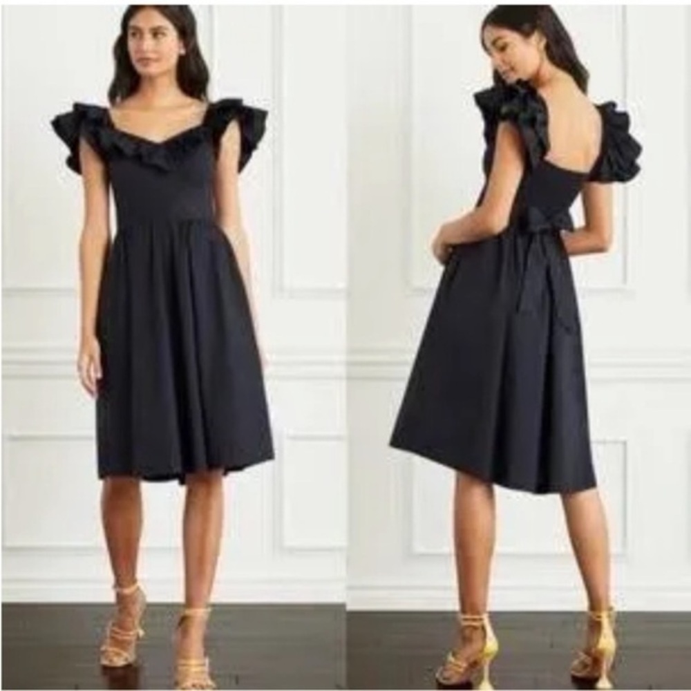 Hill House Black Ava Nap Dress | Sz XS